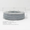 Marble Texture Like 3D Printing PLA Filament 1.75mm, 225g / 0.5lb