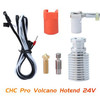 CHC PRO Volcano Hotend Kit 115W High Power Ceramic Quick Heating Core 24V for M6 thread V6 hotend 3D printer