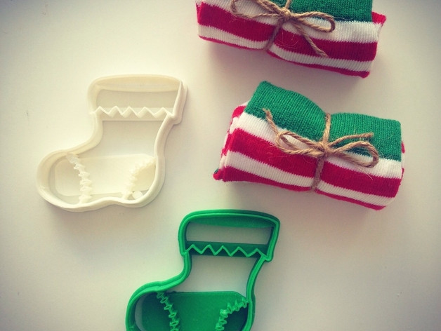 Christmas Sock Cookie Cutter