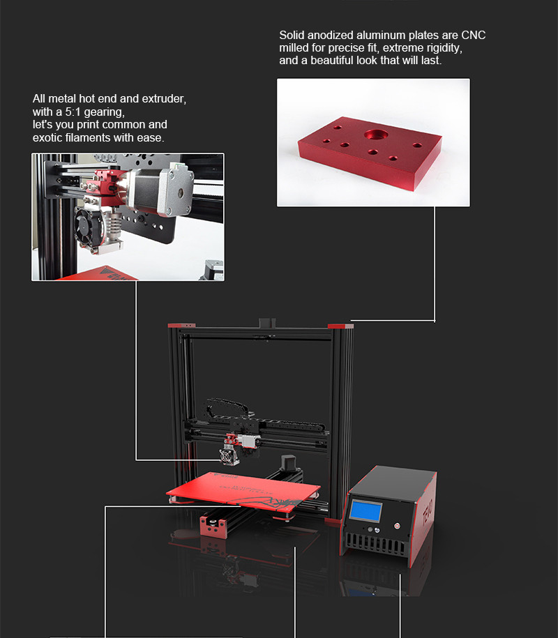 Tevo Black Widow 3D Printer Kit