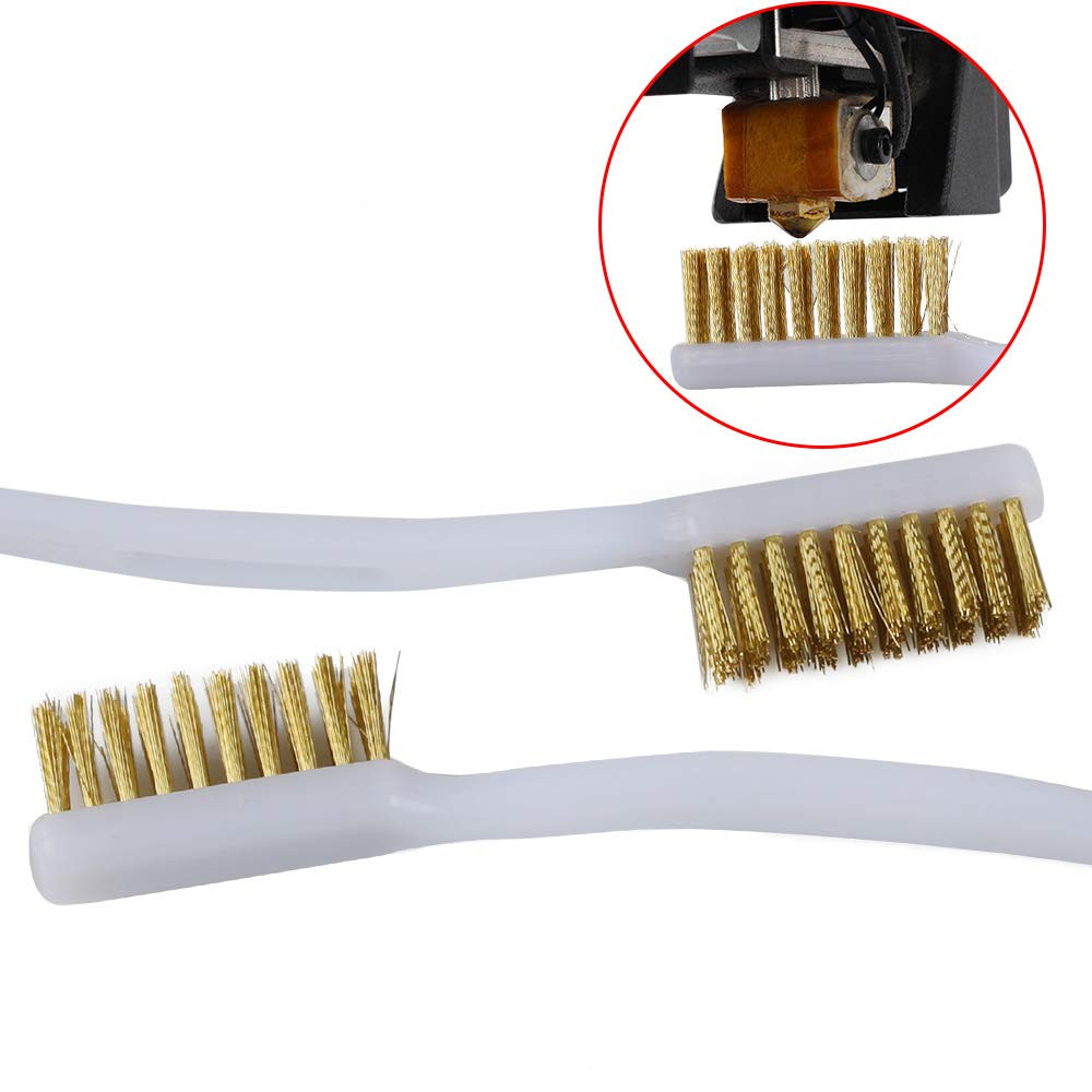 3d Printer Nozzle Cleaning Copper Wire Toothbrush Tool