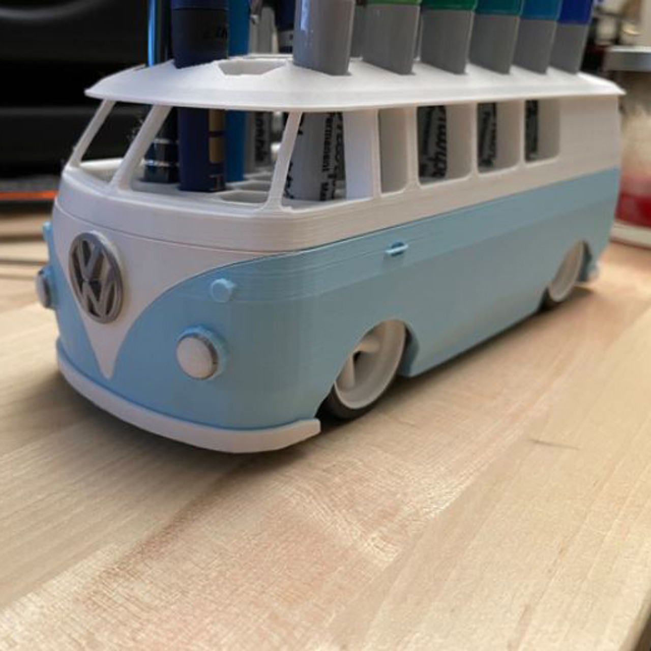 VW Collection 3D Mini-Modell mit Magnet, VW Bulli Geschenke, Bus  Accessoires, Camping-Shop