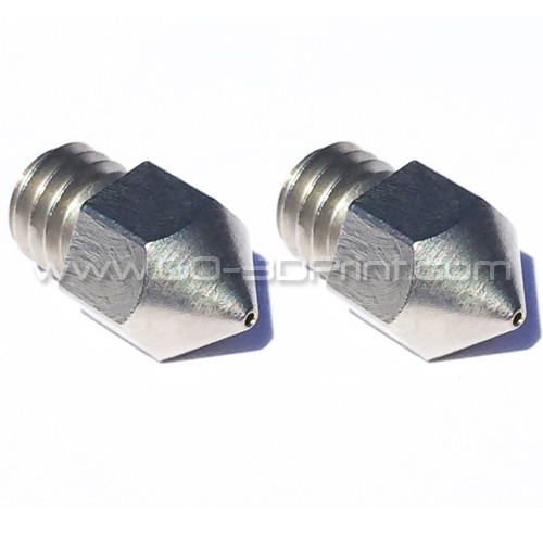 Micro Swiss High Lubricity Wear Resistant Nozzle Upgrade MK8 0.6 mm (2 pcs)