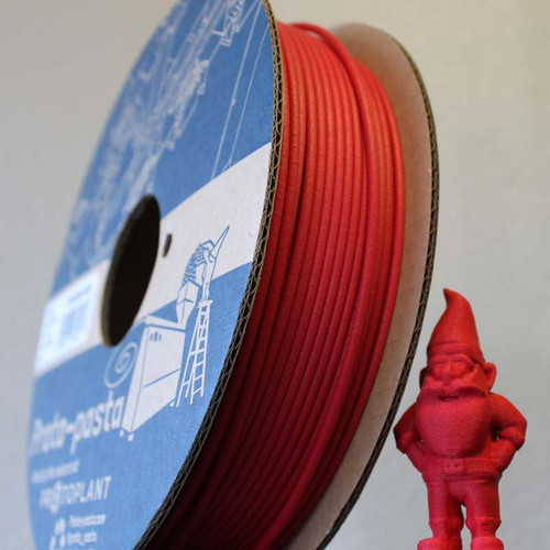 Proto-Pasta Matte Fiber HTPLA - Red 3D Printing Filament 1.75mm (500 g)
