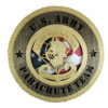 Golden Knights Parachute Team Plaque with American Flag