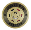 Jewish War Veteran Plaque with American Flag