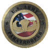 Paratrooper Plaque with American Flag