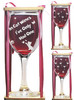 In Cat Wines I've Only Had One Stemmed Wine Glass with Charm and Presentation Packaging