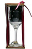 Taurus Astrological Sign Stemmed Wine Glass with Charm and Presentation Packaging