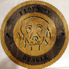 Beagle Dog Personalized Wall Hanging - Laser Engraved
