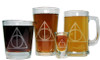 Deathly Hallows Ultimate Gift Set with 15 oz. Mug, 16oz. Pint, 13oz. Rocks and 1 oz. Shot Glass