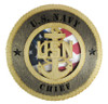 U.S. Navy Chief Petty Officer (E-7) 12" Wooden Plaque
