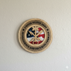U.S. Army Intelligence and Security Command (INSCOM) 12" Wooden Plaque