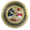 U.S. Army Intelligence and Security Command (INSCOM) 12" Wooden Plaque