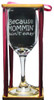 Because Mommin' Ain't Easy Stemmed Wine Glass with Charm and Presentation Packaging