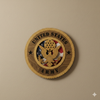 U.S. Army 12" Wooden Plaque