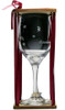 Scorpio Astrological Sign Stemmed Wine Glass with Charm and Presentation Packaging