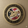 U.S. Army Inspector General 12" Wooden Plaque