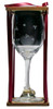 Aries Astrological Sign Stemmed Wine Glass with Charm and Presentation Packaging
