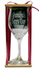 Grandpa's Sippy Cup Stemmed Wine Glass with Charm and Presentation Packaging