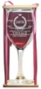 Vintage 1979 Stemmed Wine Glass with Charm and Presentation Packaging