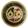 U.S. Army Signal Corps 12" Wooden Plaque