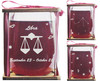 Libra Astrological Sign Stemless Wine Glass and Presentation Packaging