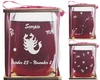 Scorpio Astrological Sign Stemless Wine Glass and Presentation Packaging