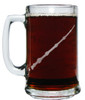 I Solemnly Swear That I Am Up To No Good Engraved on Both Sides AND Bottom 15oz. Beer Mug with Handle