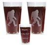 Bigfoot Sasquatch "Drink 'Till You Believe"  Set of Two 16oz. Pint Glasses / Beer Glasses