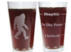 Bigfoot Sasquatch Ultimate Gift Set with 15 oz. Mug, 16oz. Pint, 13oz. Rocks and 1 oz. Shot Glass