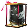 WINEAUX 360 Degree Engraved Stemless Wine Glass