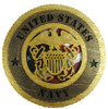 Navy Plaque with American Flag