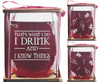 I Drink and I Know Things Stemless Wine Glass and Presentation Packaging
