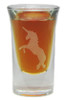 Unicorn Beer Mug and Shot Glass Boilermaker Gift Set - 15oz Engraved Beer Mug with 1 oz Shot Glass-Permanently Etched - Fun & Unique Gift!