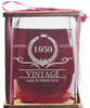 Vintage 1959 Limited Edition - Aged To Perfection Stemless Wine Glass and Presentation Packaging