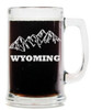 Wyoming Mountains 15oz. Beer Mug with Handle