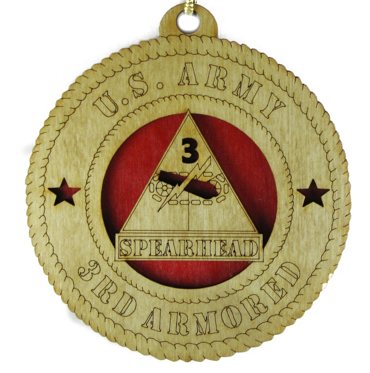 3rd Armored Division Ornament
