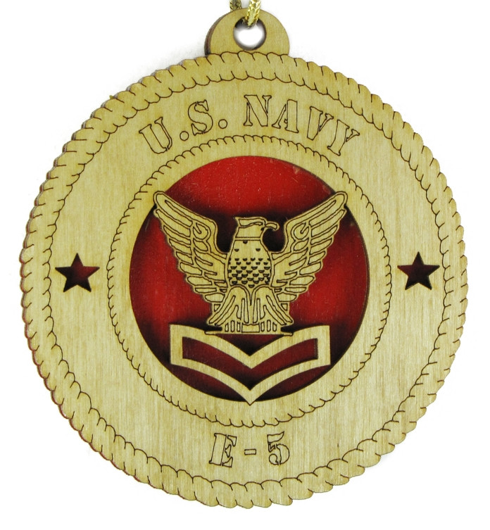 Navy E-5 Ornament