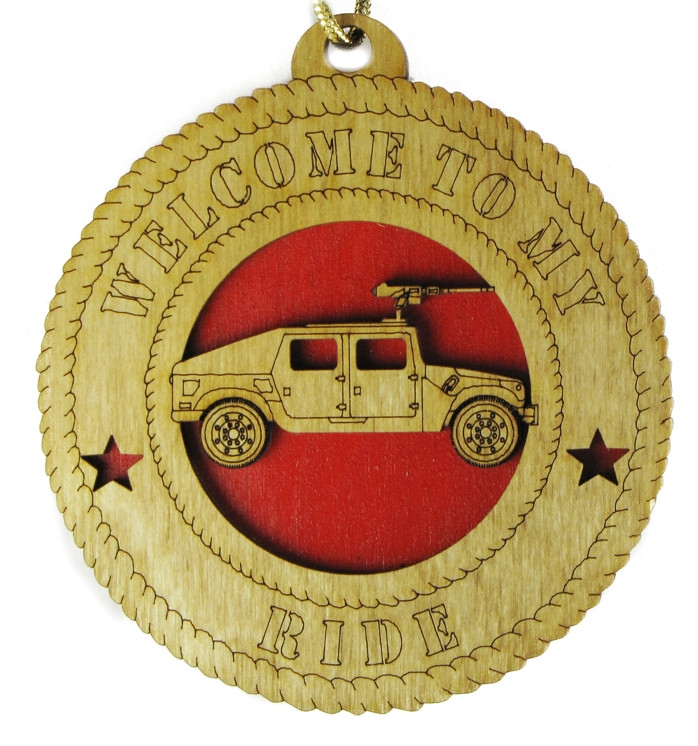 Humvee Ornament