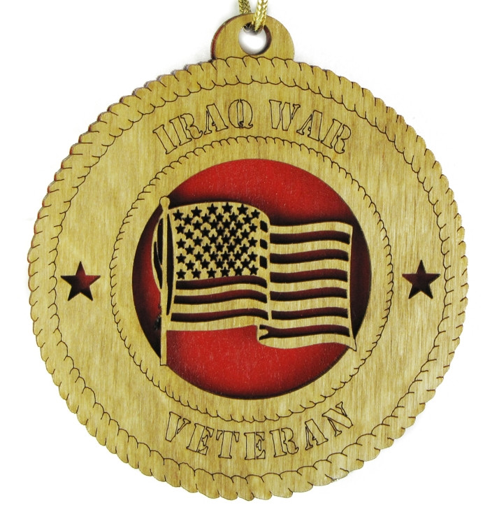 Iraq War Veteran Ornament
