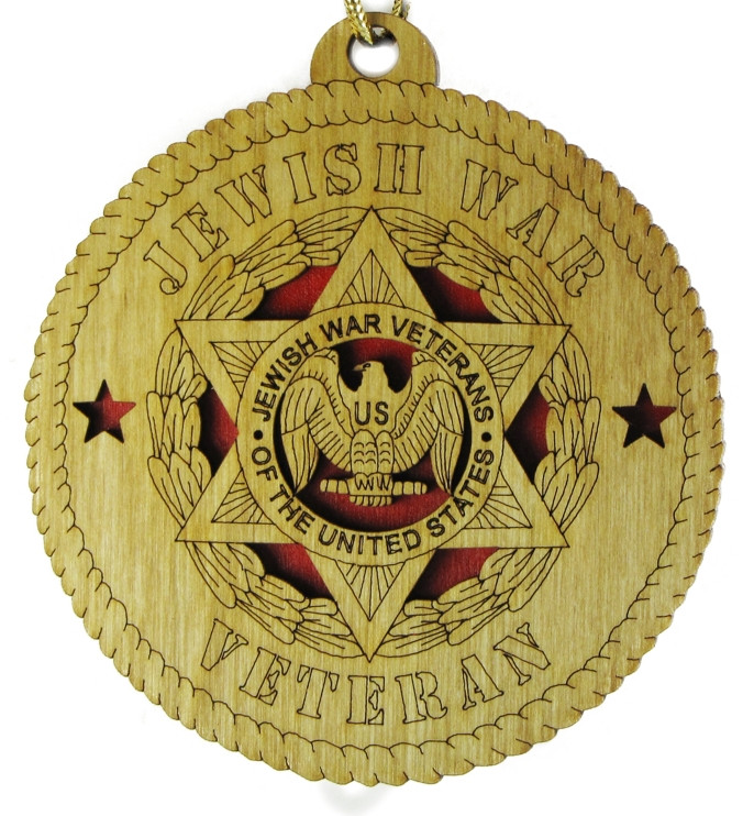 Jewish War Veteran Ornament