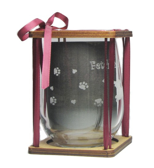 Fetch Me My Wine 360 Degree Engraved Stemless Wine Glass