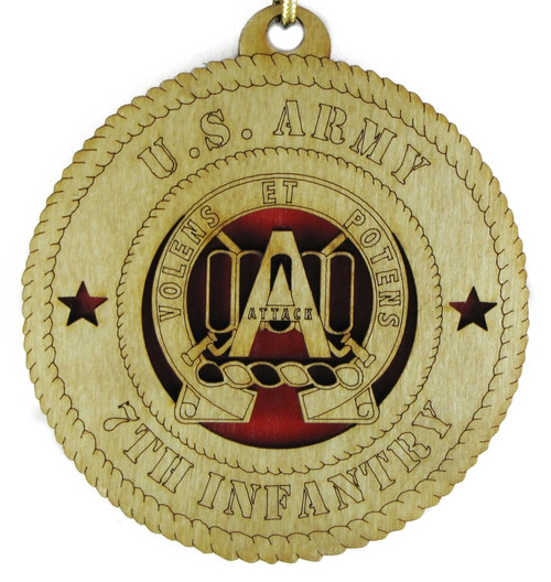 7th Infantry Ornament