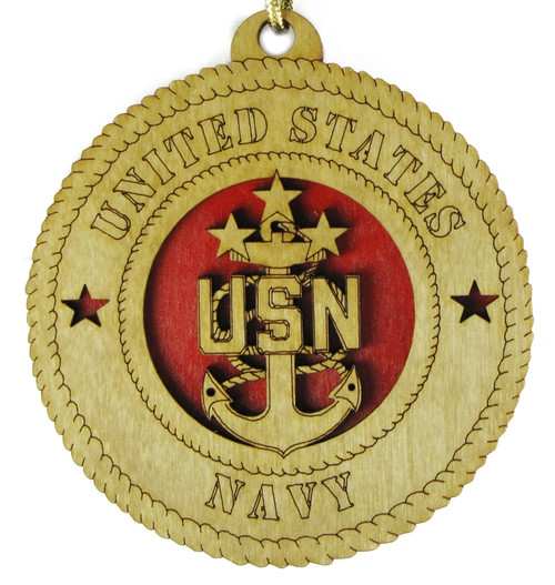 Master Chief Petty Officer of the Navy Ornament