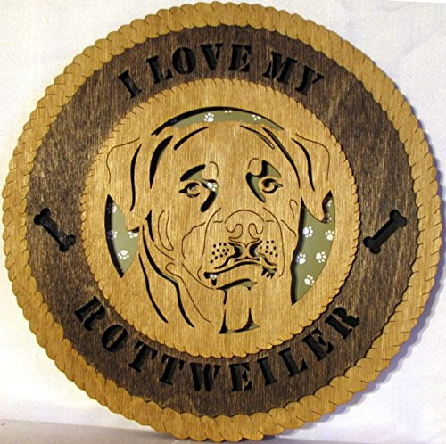 Rottweiler Dog Personalized Wall Hanging