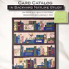 Card Catalog Quilt Kit