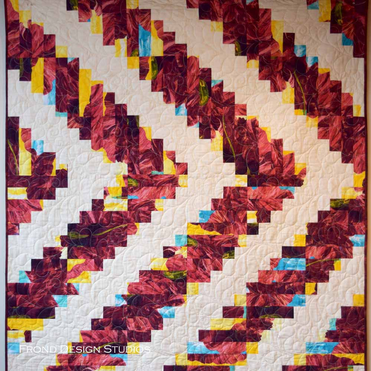 Oklahoma Twister Quilt Kit Frond Design Studios