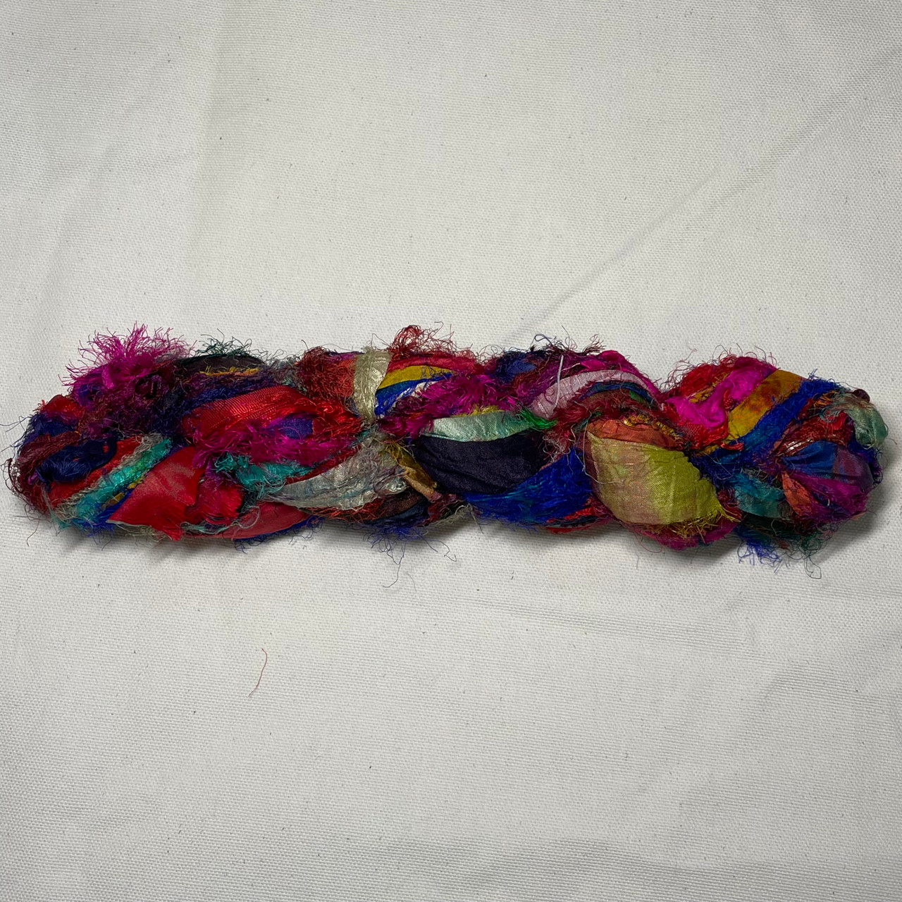 Multicolor Warm - Sari Silk Ribbon