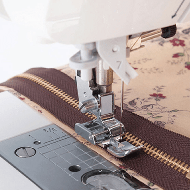 How to Use the Zipper Jig  The Zipper Jig is your third hand to easily  install the zipper head on zipper by the yard. Attaches to your sewing  machine so you